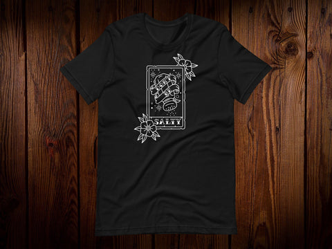 Don't Be Salty Unisex t-shirt | traditional tattoo style | great gift