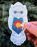 Colorado Owl Sticker