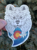 Colorado Bear Sticker