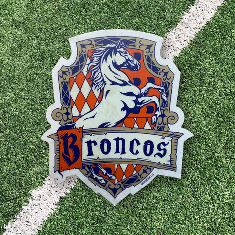 House Broncos Sticker