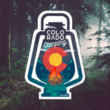 Colorado Camping Sticker