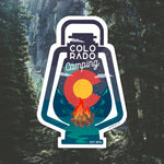 Colorado Camping Sticker