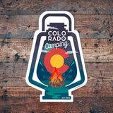 Colorado Camping Sticker