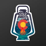 Colorado Camping Sticker