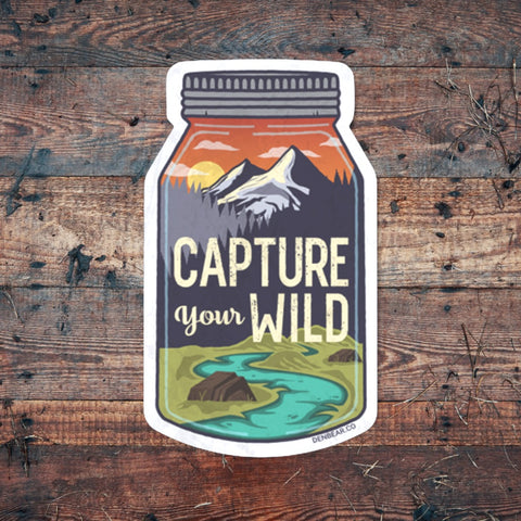 Capture Your Wild Sticker