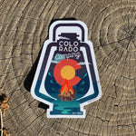 Colorado Camping Sticker