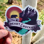 Heart of the Rockies Sticker